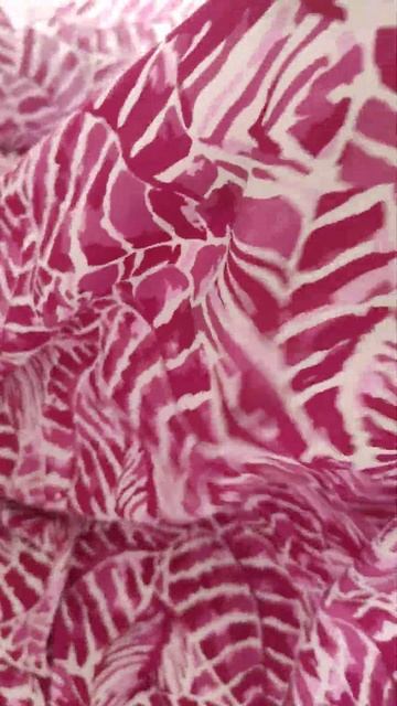 Вискоза Розовые Тропики рукоделие одежда ткани шит?