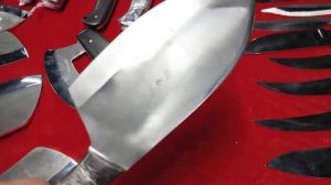 Сербский нож-топорик кухонный! Топорик для разделки м?