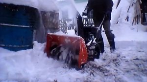 Как зафиксировать рычаг управления шнека снегоуборщи