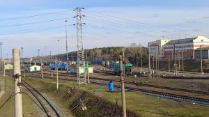 20240501 - Спуск вагонов на сортировочной станции Первомайская