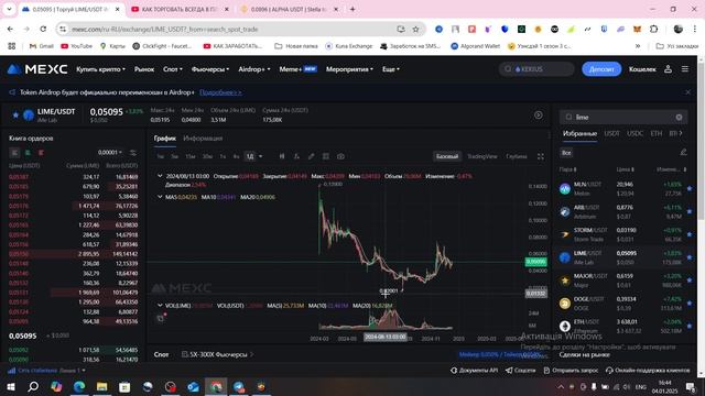 ТОП 3  Криптовалюты для x100 Прибыли в 2025 году