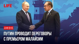 Путин проводит переговоры с премьером Малайзии