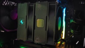Работа дисплея кулера DEEPCOOL AG620 DIGITAL
