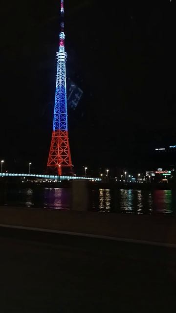 САНКТ-ПЕТЕРБУРГ (ночная подсветка телебашни) смотреть онлайн