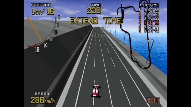 Sega Ages 2500 Series Vol. 8: Virtua Racing FlatOut - Arcade Mode [PS2]