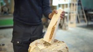 Обзор  топора Егерь. УРМ Аника