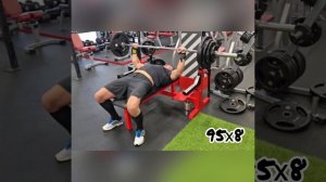 Жим лёжа. Могилатов Вячеслав. 95 кг.