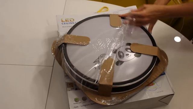 Раскрытие упаковки (люстра панда) смотреть онлайн