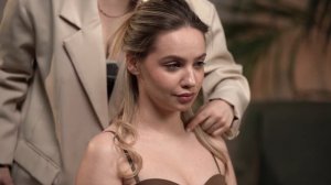 Укладка на фен-стайлер TIMFATO на пористый окрашенный вол