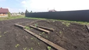 Постройка сарая. Начало