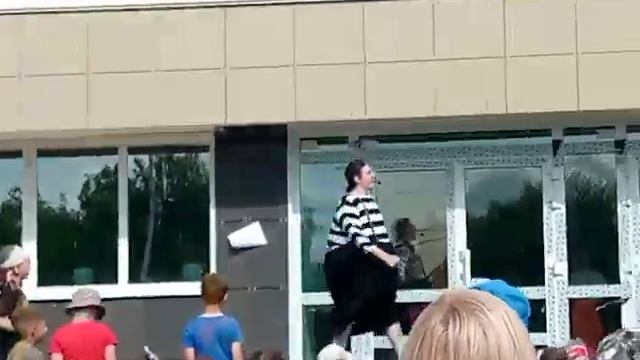 вкусная прогулка по городу Салават двойная жара первый день лета КДЦ Агидель Фестиваль Красок