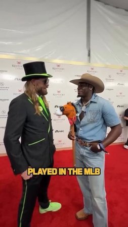 Xavier Legette loves horses  @kentuckyderby