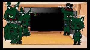 Реакция ФНАФ 3 на Песню Puppet Song by TryHardNinja