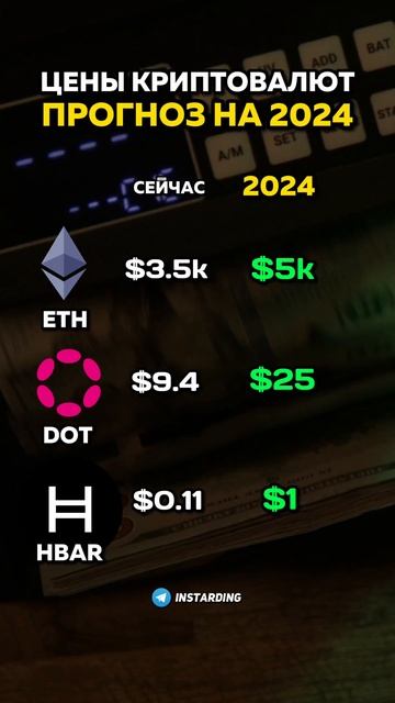 Сколько будет стоить эта криптовалюта в 2024? смотреть онлайн