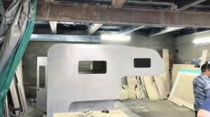 24 октября 2020 г. Процесс покраски кемпера гелькоутом.