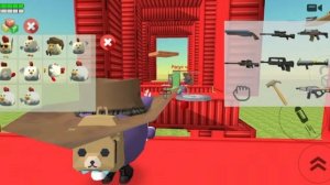 проходим паркур в чикен гане