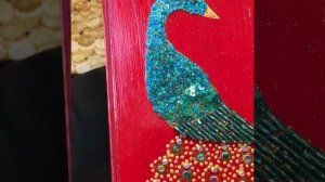 Шкатулка для привлечения денег по Фен шуй "Павлин". Под