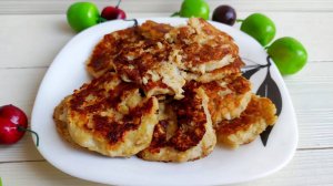 Худеем вкусно. ПП оладьи без муки. Готовим полезный завтрак из трёх продуктов.