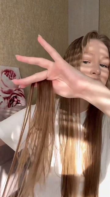 Мой уход за волосами после мытья головы 😉 #здоровыево смотреть онлайн