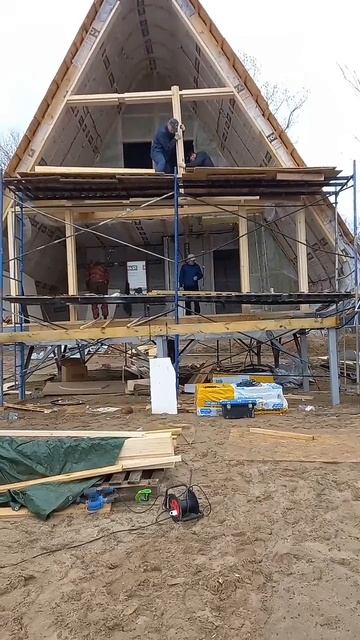 берамное остекление #woodworking #shorts #wood завершающий этап смотреть онлайн