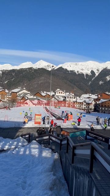 Красная поляна! Чудная погода! смотреть онлайн