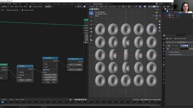 Геометрические ноды в Blender. Node Geometry Proximity или геометрич
