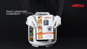 Распаковка мультиварки / Unpacking of multicooker ARESA AR-2014