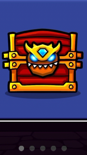 Открываю демон сундук в Geometry dash