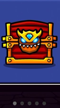 Открываю демон сундук в Geometry dash
