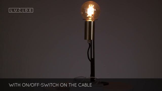 Настольная лампа Lucide Malcolm 45578/01/30 смотреть онлайн