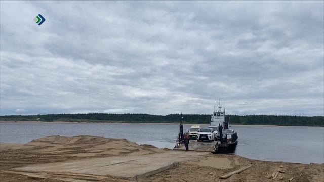 С сегодняшнего дня возобновляются паромные перевозки через Печору в местечке Кузьдибож на автодороге