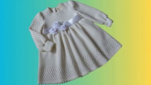Платья вязаные для малышек: 78 идей | Рукодельные фантазии