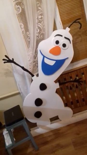 снеговик Олоф из пенопласта в Минске 044 7230 777