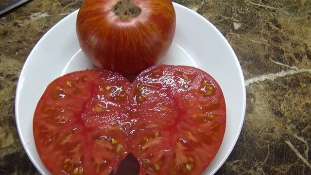 Томатный Гном Король красоты - потрясающий томат! Красивый, вкусный, крупный! Дегустация сорта.