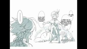 озвучка комиксов по геншину венти/сяо