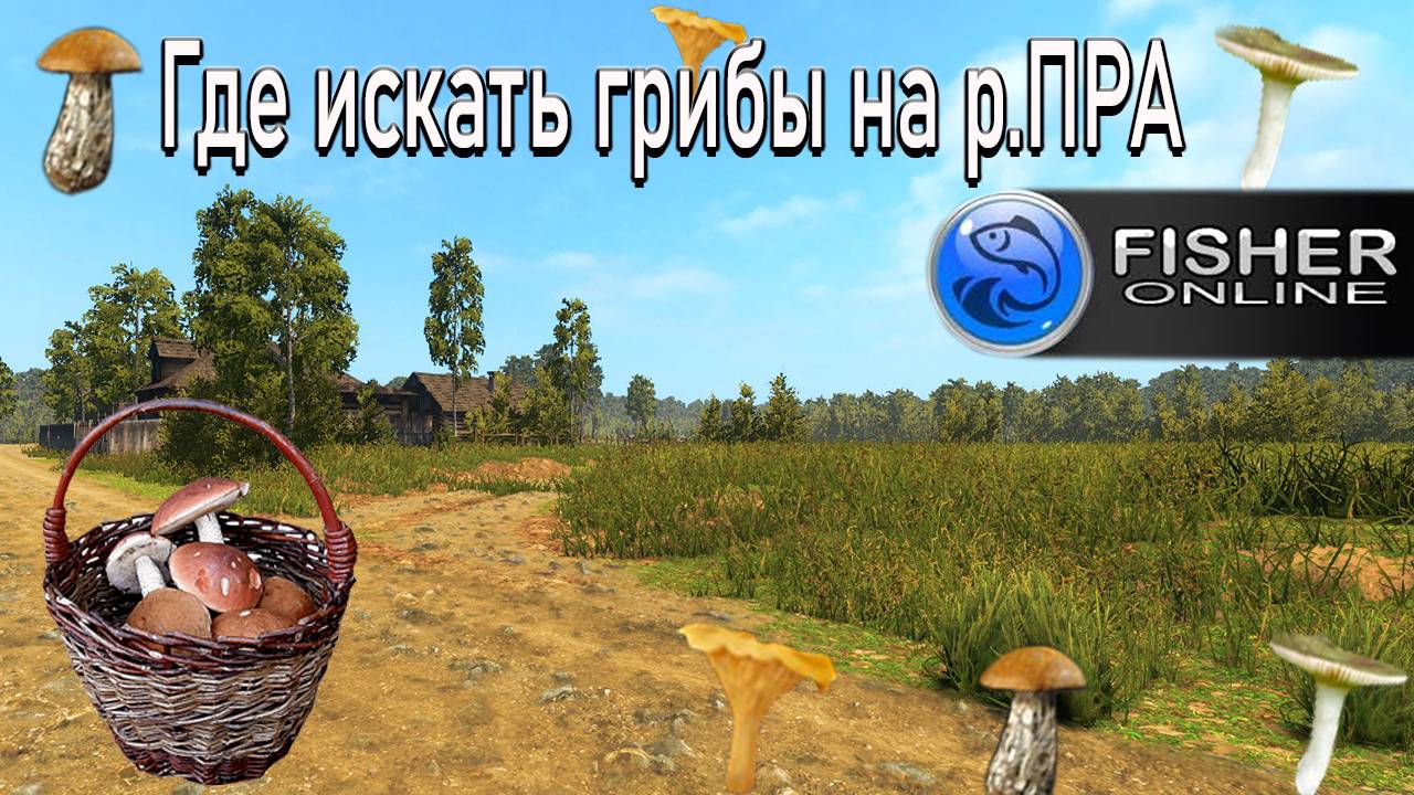 Fisher Online Где собирать грибы на р.ПРА Фишер онлайн #фишеронлайн смотреть онлайн