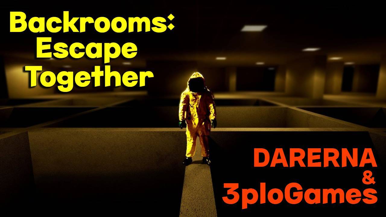 (ПЕРЕЗАЛИВ) Backrooms: Escape Together с 3ploGames (2) Кто-то бродит в темноте