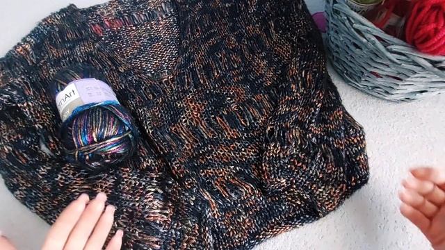 ЭТУ ТУНИКУ НУЖНО СВЯЗАТЬ КАЖДОМУ из  этой пряжи необычайной красоты.