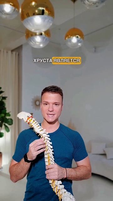 Почему хрустит спина? #позвоночник #хруст #осанка #масс