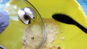Добавляю 2 ложки и СТЕКЛЯННЫЕ КРЫШКИ как новые: ЖИР, НАГАР и ГРЯЗЬ отлетают на глазах