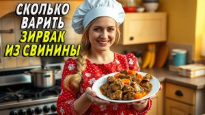 Сколько варить зирвак из свинины