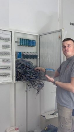 Сборка щита для трансформаторных LED блоков. Электрик Тула. Электромонтаж Москва.