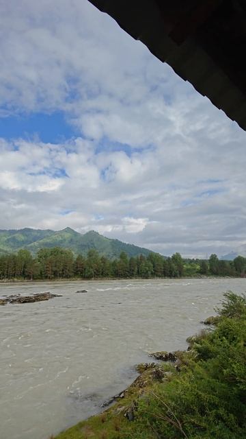 Вид с веранды домика на двоих. Мини-отель Островок на К смотреть онлайн