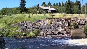 Республика Карелия. Поселок Куркиёки. Речка  Соскуанй?