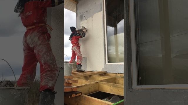 Лайфхак! Быстрое нанесение шубы ,декоративные штукату смотреть онлайн