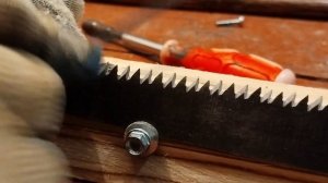 Японська заточка на пилкі із Дружби 2,своїми руками