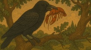 Русская народная сказка "Ворона и Рак"