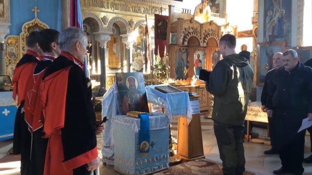 Вступление в Кубанское казачье войско! Станица Отрадн