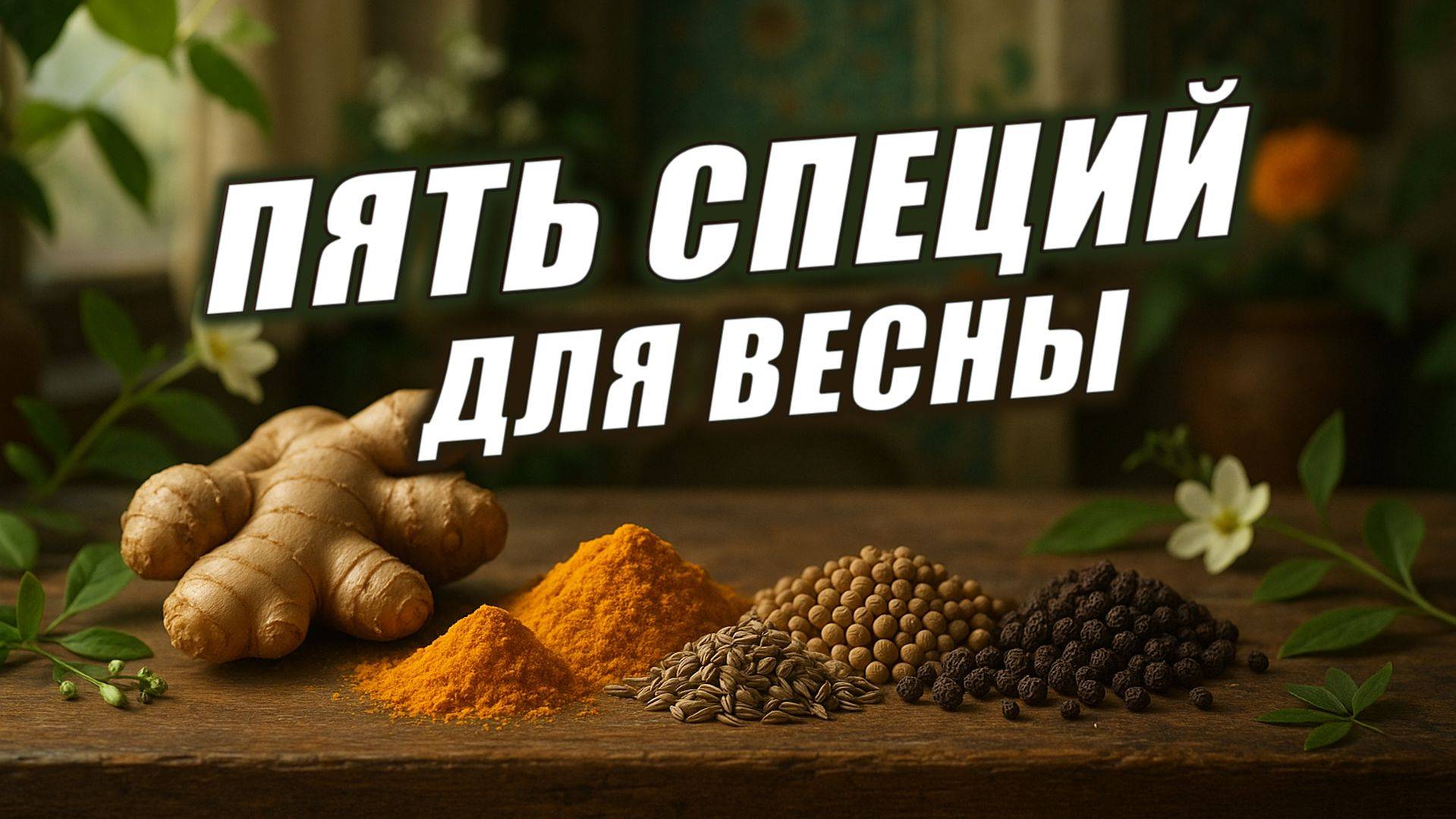 5 специй, которые должны быть в рационе весной