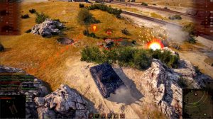 МИР ТАНКОВ 8 ФРАГОВ НА Е 50 КАРТА СТЕПИ